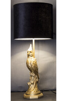 Golden Parrot, elegancka lampa stołowa