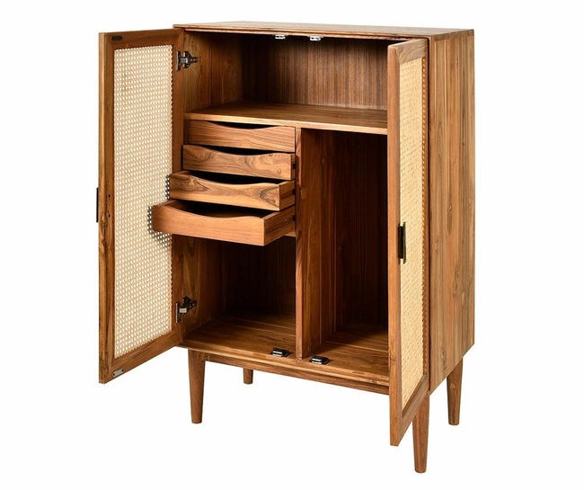 Bari, szafka z drewna tekowego