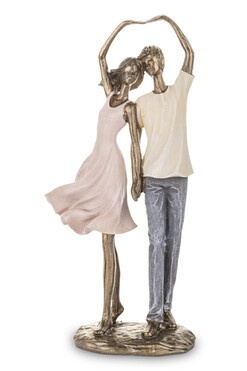 Love, figurka Para Zakochanych Razem D, wys.29cm