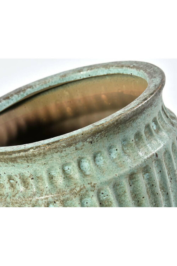 Verona doniczka prążki osłonka