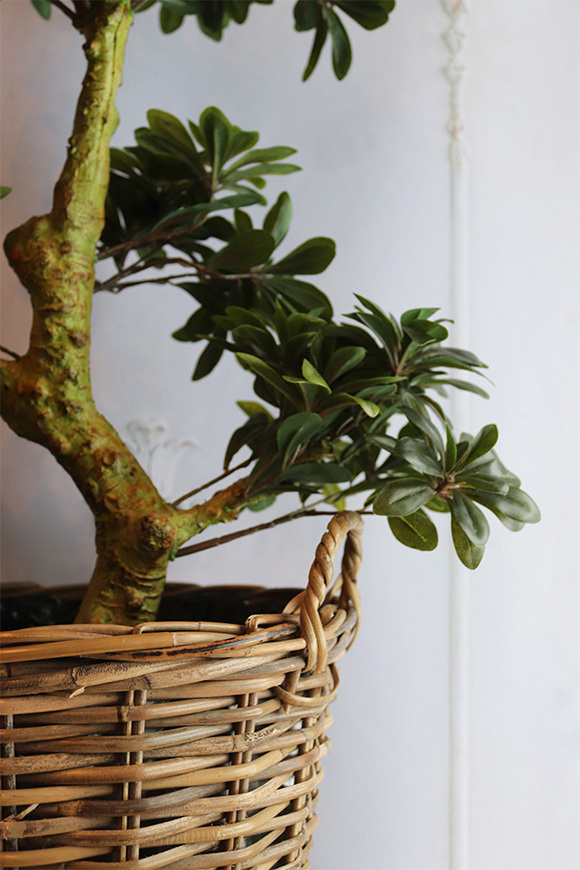 Bonsai Azalia Rattania, sztuczna roślina w donicy