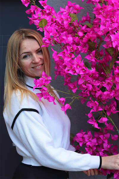 Bugenwilla Fiberglass, sztuczne drzewko w donicy