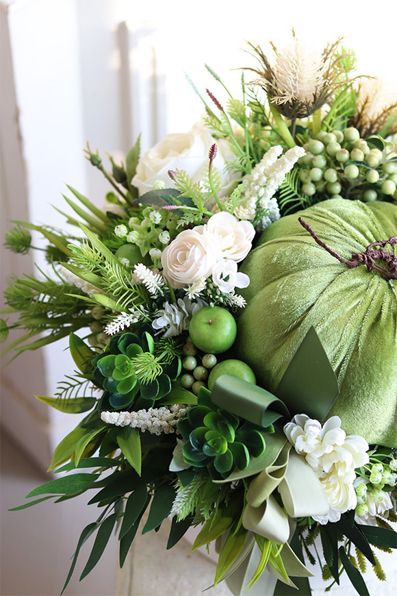 Dyniowy Green 3, jesienny flowerbox