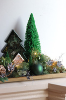 Zielony Biegun, świąteczny stroik na stół