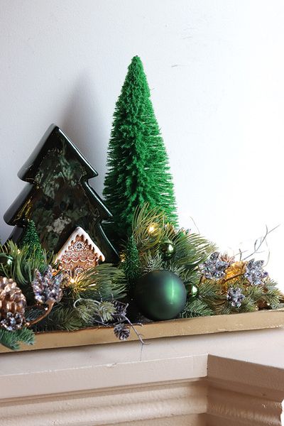 Zielony Biegun, świąteczny stroik na stół