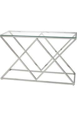 Everson, konsola stal nierdzewna, wym.120x80x40cm