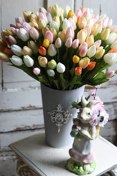 bukiet tulipanów, Wiosna w Pełni 2, wys.58cm