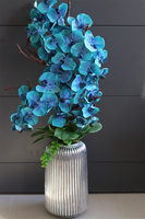 Blue Lagoon Hilton, niebieski sztuczny storczyk podłogowy