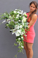 Memorandum, wiązanka nagrobna ze złotą kulą