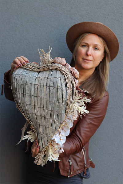 Serce Mortaria Deluxe, dekoracja nagrobna