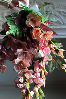 Mieczyki Pink, bukiet nagrobny do położenia