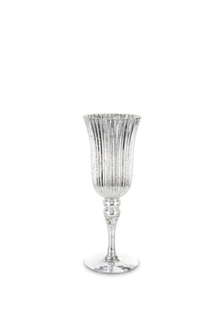 Chalice Silver A, elegancki świecznik kielich, wys.30cm