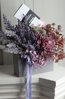 Koperto Fioleti Chocolates, koperta flowerbox z czekoladą