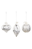 Pavlova szklane bombki choinkowe