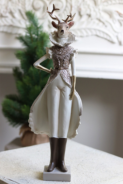 Reindeer Royalty, figurka świąteczna renifer