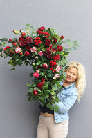 Polska Róża, brama kwiatowa na wejście	