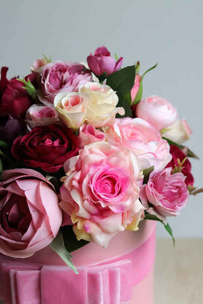 Julia 2, różowy flowerbox