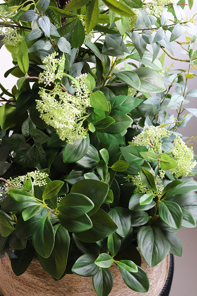 New Green Basket, drzewko sztuczne kolumnowe w donicy