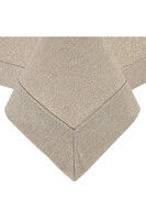 Alissa Flora, obrus ze złotą nicią, beżowy