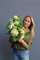 Janina Green, bukiet nagrobny we wkładzie