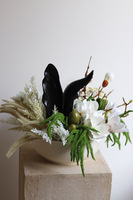 Bunny Pianola, stroik wielkanocny w misie