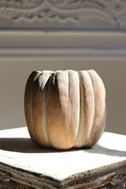 dekoracyjna osłonka / donica dynia, Pumpkin A, wym.16x17x17cm