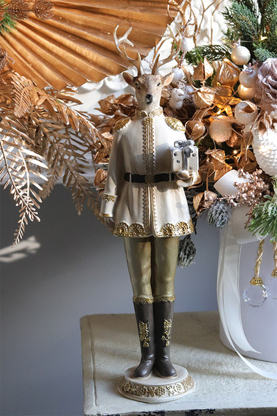 Reindeer Royalty A, figurka świąteczna renifer