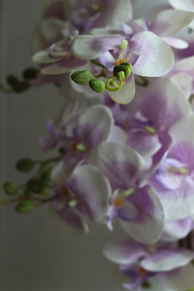 Lilac, wysokiej jakości sztuczny storczyk, wys.74cm