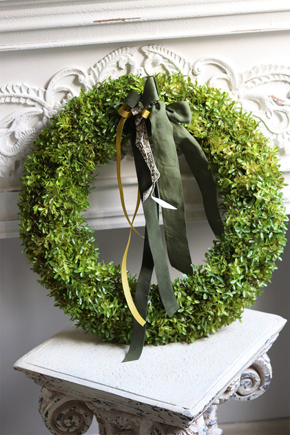 wysokiej jakości zielony wianek, Wielkanocna Ozdoba