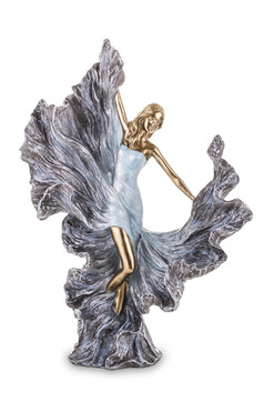 Wenus, elegancka figurka kobieta w sukni, wys.30.5cm 