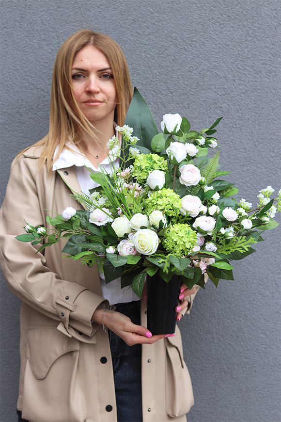 Zielona Nadzieja, komplet dekoracji nagrobnych