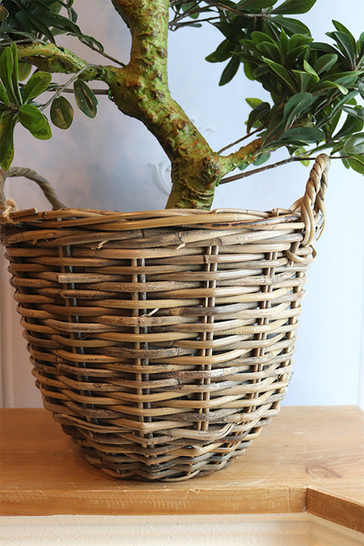 Bonsai Azalia Rattania, sztuczna roślina w donicy