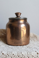 Brassy, pojemnik puszka na kawę z grawerem