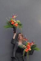 Amazonia, bukiet nagrobny we wkładzie