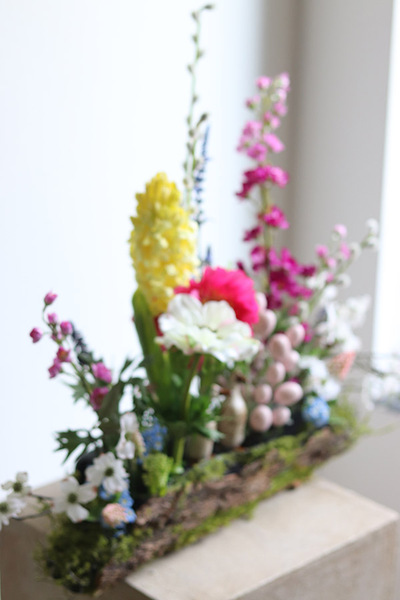 Meadow Wood Duck 2, wiosenna dekoracja kwiatowa