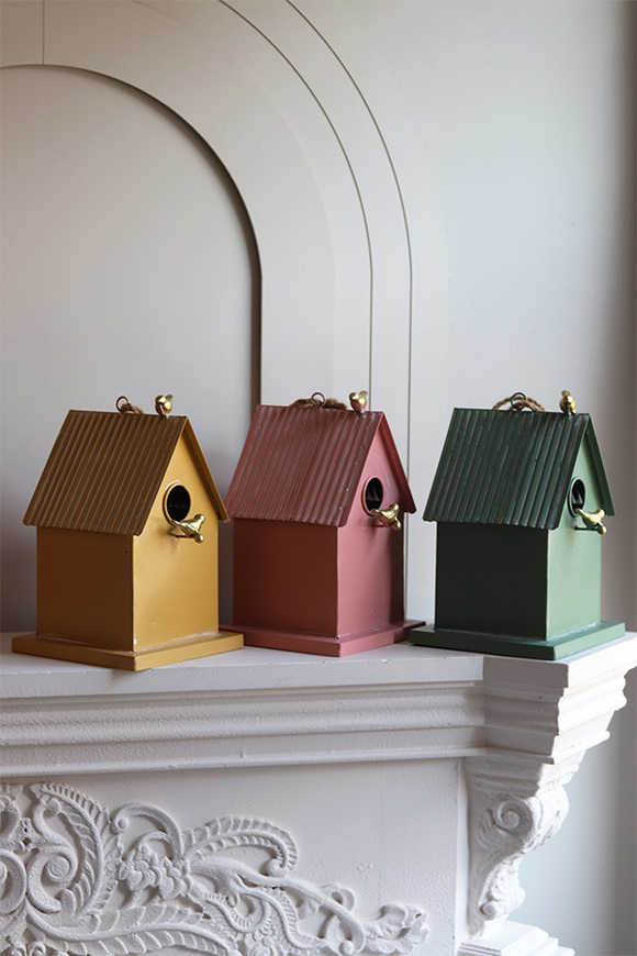 Domek dla Ptaków, zawieszka figurka metalowa