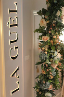 La Guel Blue, elegancka girlanda kwiatowa