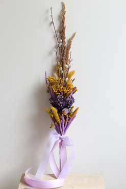 Fioletowa Wielkanoc, palemka wielkanocna, dł.60cm