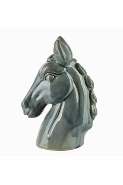 Horse A, ceramiczna figurka głowa konia, wym.17x10.5x24cm