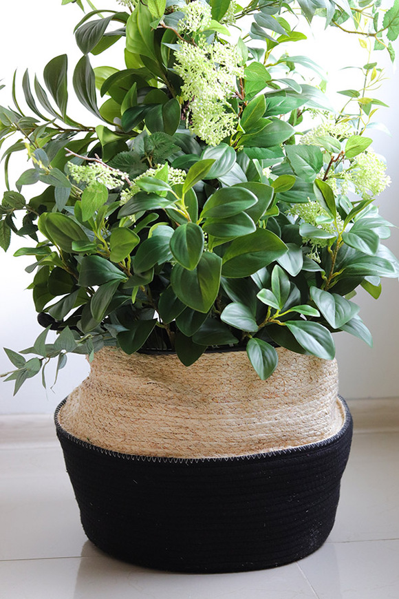 New Green Basket, drzewko sztuczne kolumnowe w donicy