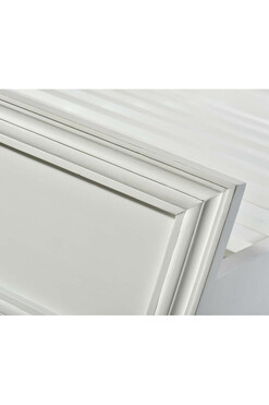 Bristol White, łóżko z zagłówkiem, wym.60x200x160cm 