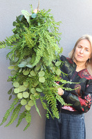  Green Leaves, zielona girlanda dekoracyjna