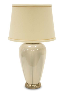 Cremiere A, ceramiczna lampa stołowa, wys.69cm