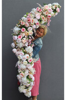 Wedding Time, dekoracyjna girlanda kwiatowa