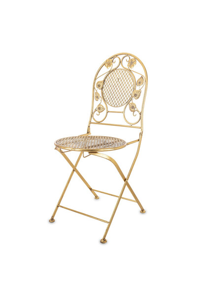 Golden Garden, metalowe krzesło ogrodowe