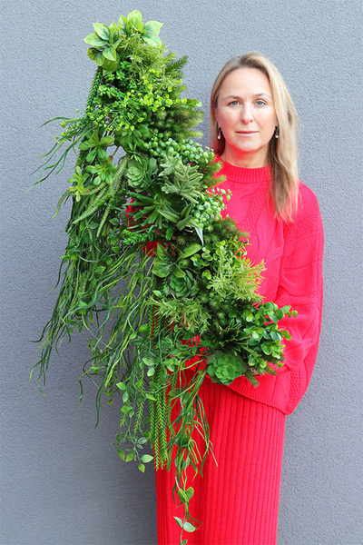 Longia Suculentas Steel, sukulenty w stalowej donicy