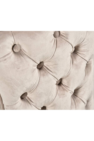 Glamour Nude, krzesło welurowe tendom.pl