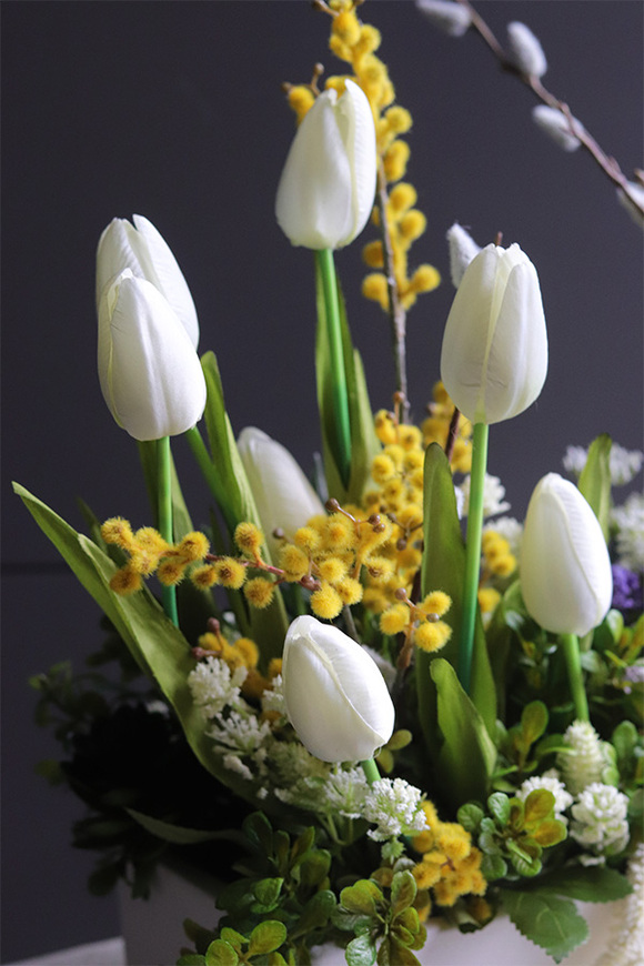 Spring Decoration Resta, stroik wielkanocny z szafirkami