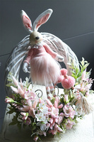 Sweet Spring, wielkanocny wianek dekoracyjny z zajączkiem