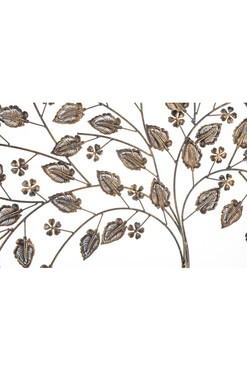 Drzewo, metalowy obraz dekoracja ścienna, wym.71x71cm